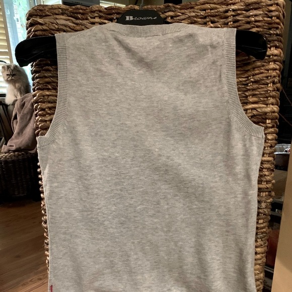 Sporty Light Grey Jackpot Tank Top, size Medium - Picture 4 of 4